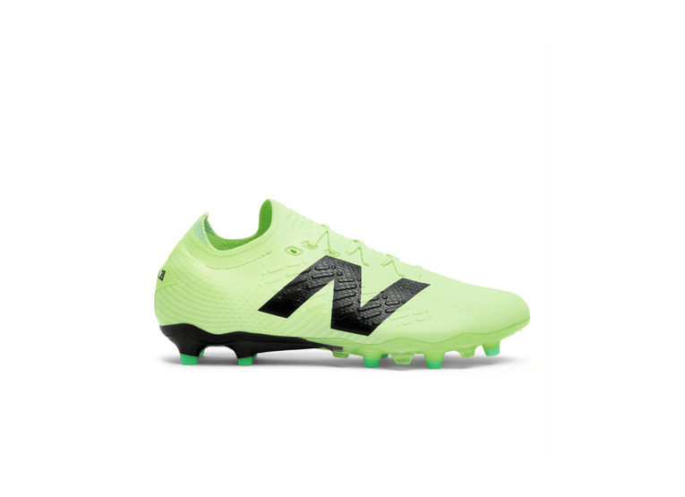 New Balance Tekela Pro low FG V4+ voetbalschoen bleached lime glo