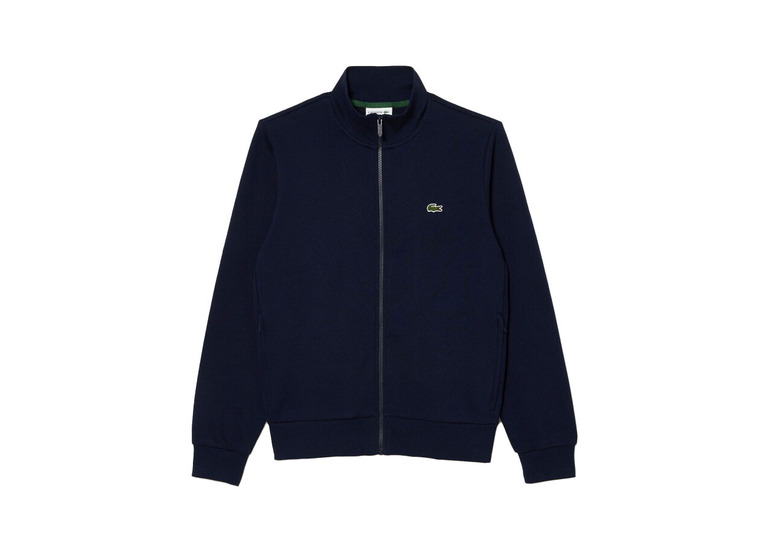 Lacoste regular fit FZ sweatshirt navy heren