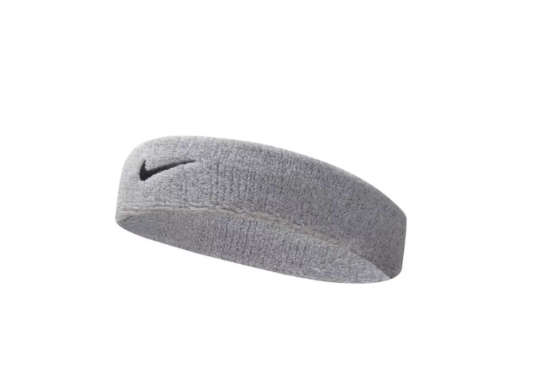 Nike Swoosh hoofdband grijs unisex