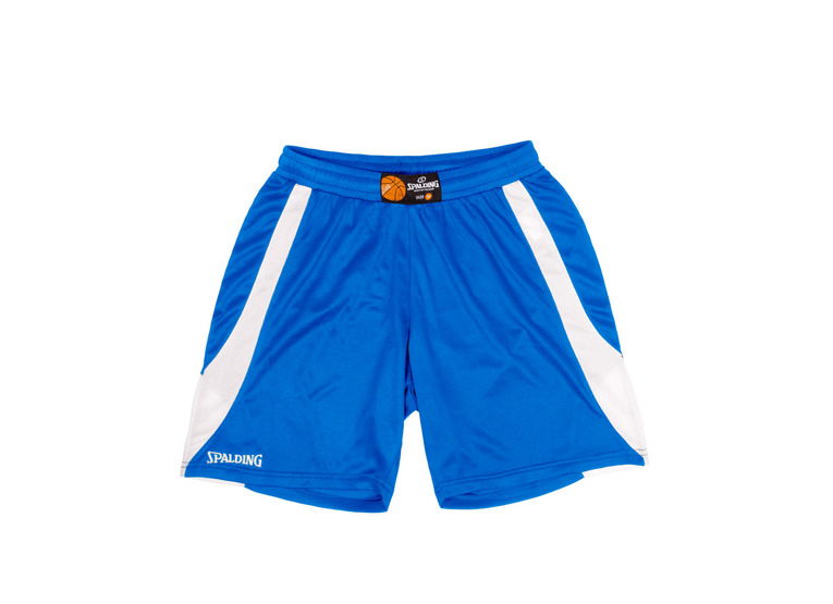 Spalding jam basketbalshort royaalblauw/wit dames