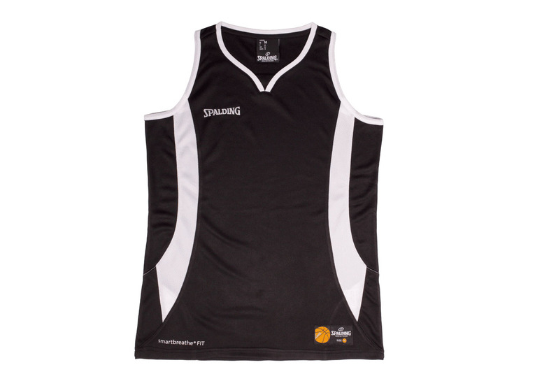 Spalding jam tanktop zwart/wit dames