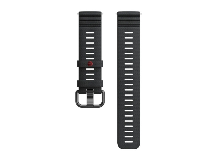 Polar premium siliconen horlogeband night black unisex