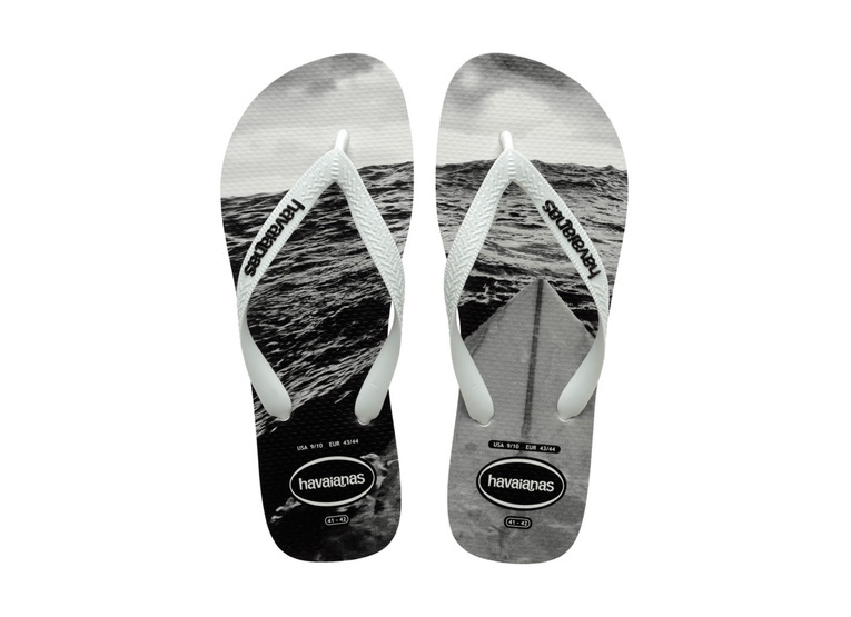 Havaianas Hype teenslipper wit/zwart/grijs heren