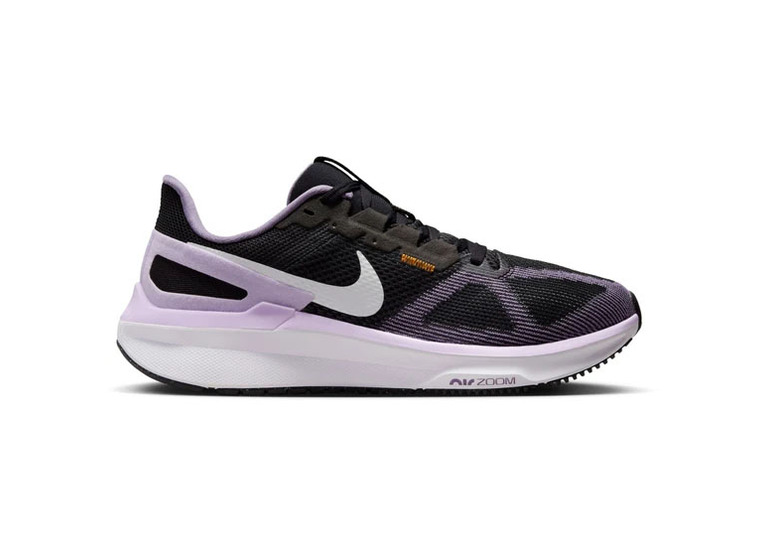 Nike Structure 25 loopschoen zwart/dark smoke grey/wit dames