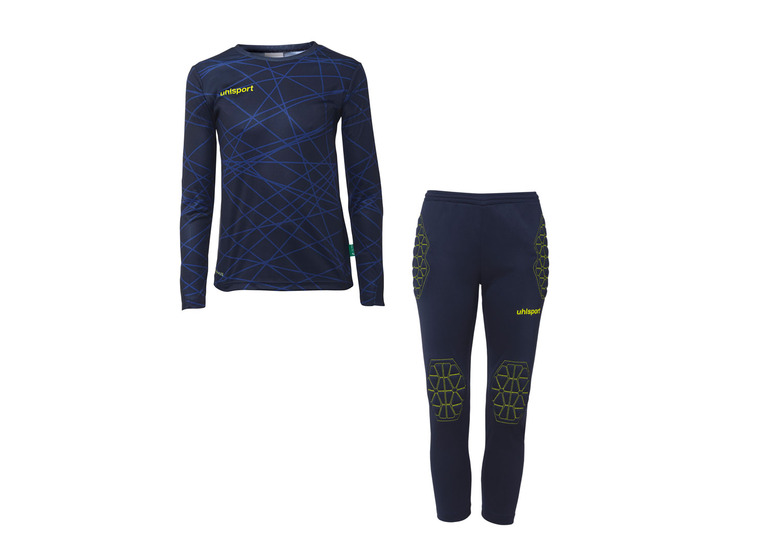 Uhlsport Prediction keeper set junior blauw KIDS