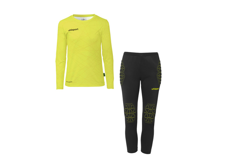 Uhlsport Prediction keeper set junior geel/zwart KIDS