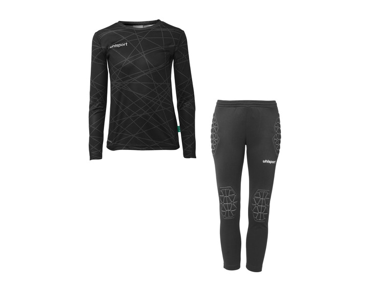 Uhlsport Prediction keeper set junior zwart KIDS