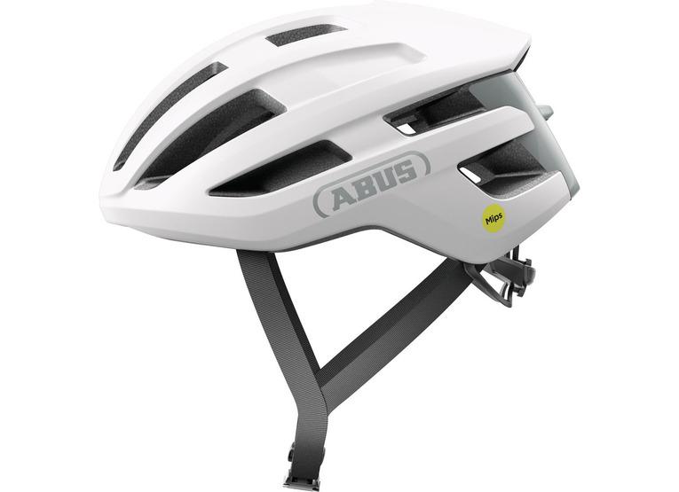 Abus Powerdome MIPS fietshelm L polar wit unisex