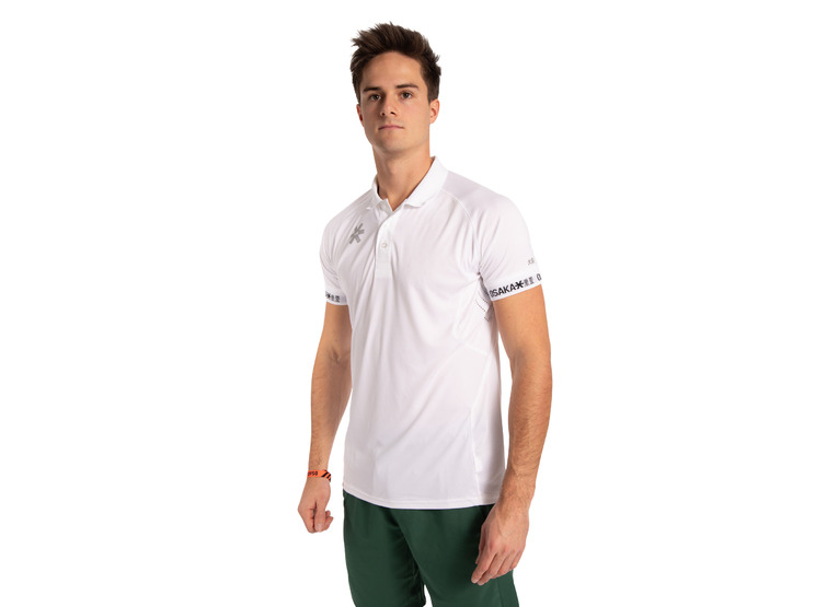Osaka Polo jersey wit heren