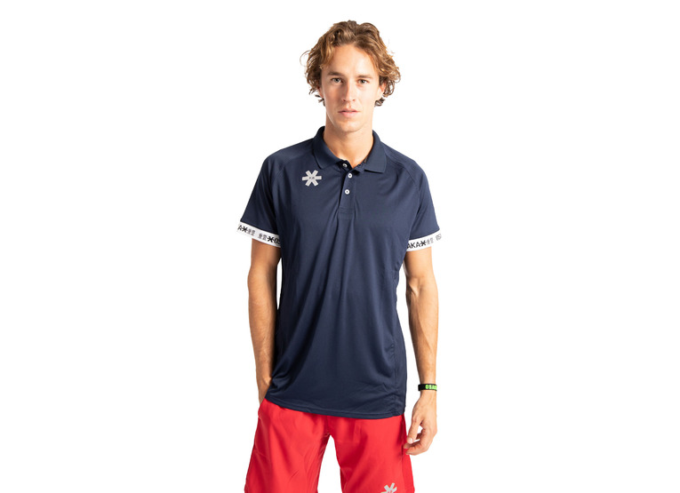 Osaka Polo jersey navy heren