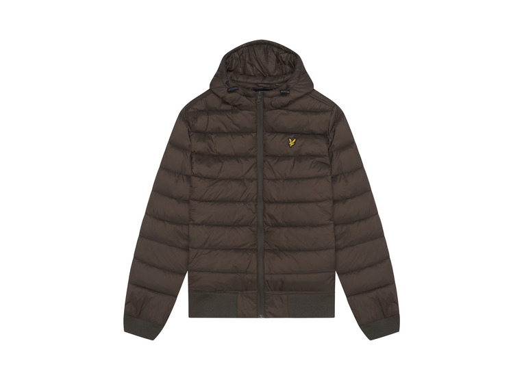 Lyle & Scott wadded jacket olive heren