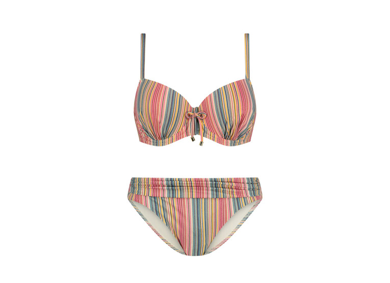 Cyell color dash padded bikini D-cup dames