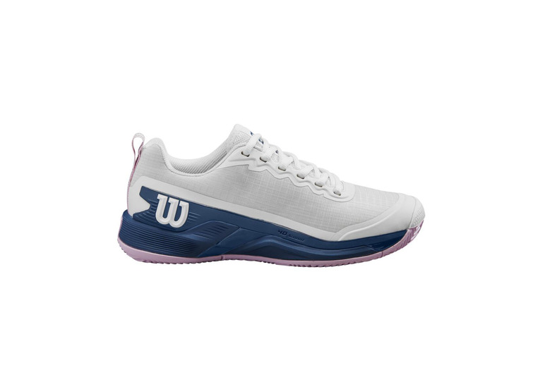 Wilson Rush Pro 4.5 clay tennisschoen wit/blauw