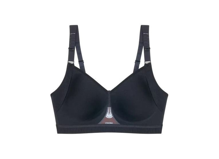 Triumph triaction gravity lite sportbeha zwart dames