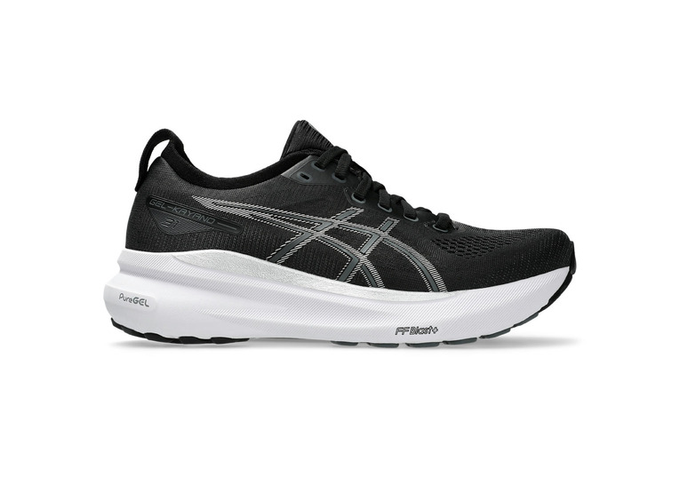 Asics Gel-Kayano 31 loopschoen zwart/pure silver dames