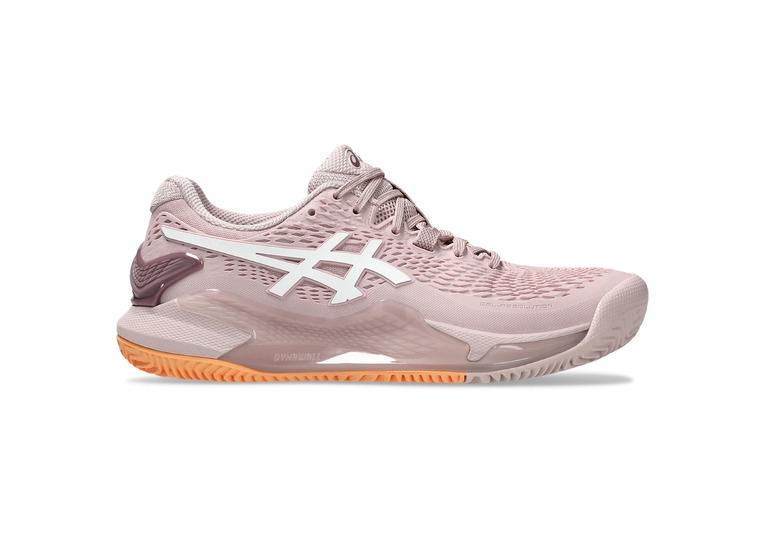 Asics Gel-Resolution 9 Clay tennisschoen watershed rose/wit dames