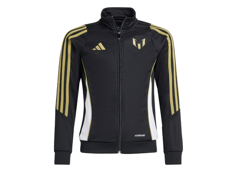 Adidas Messi trainingsjack zwart/metallic goud KIDS