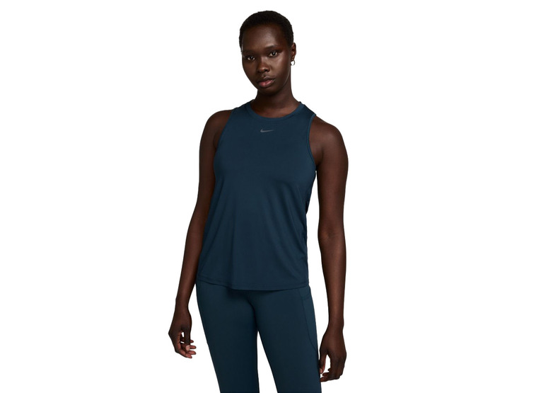 Nike One Classic Dri-FIT tanktop armory navy dames