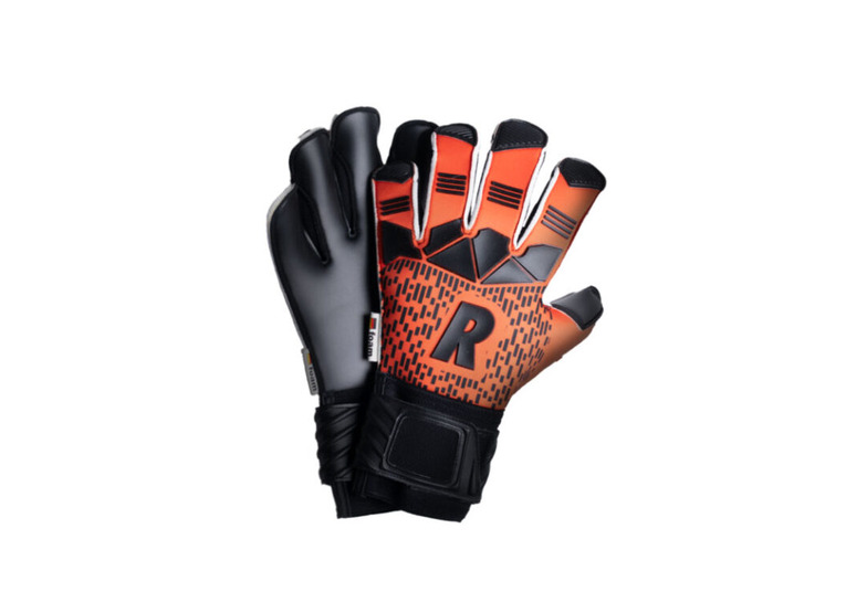Real 490 Mega keepershandschoen oranje/zwart unisex