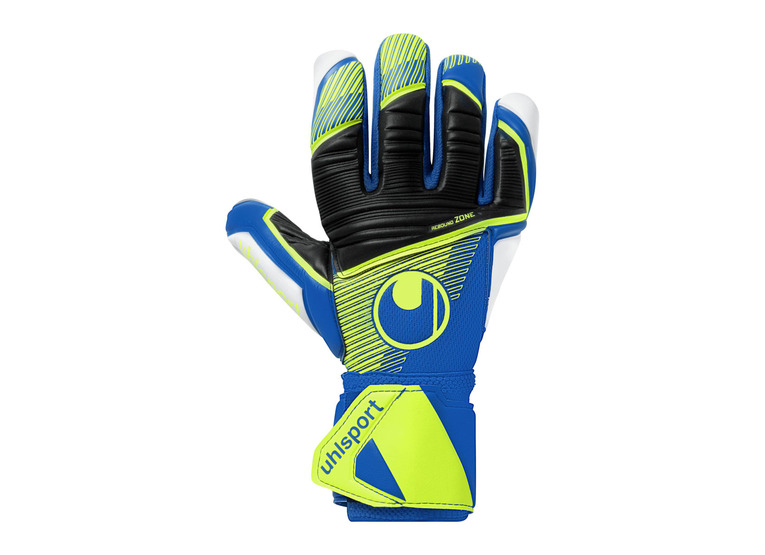 Uhlsport Absolutgrip HN Pro Jr. keepershandschoen navy/fluo geel/wit KIDS
