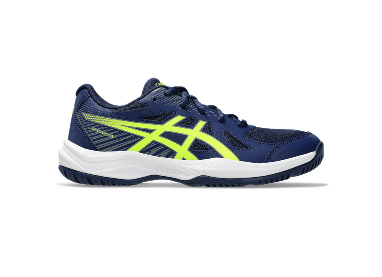 Asics Upcourt 6 GS sportschoen blue expanse/safety yellow KIDS