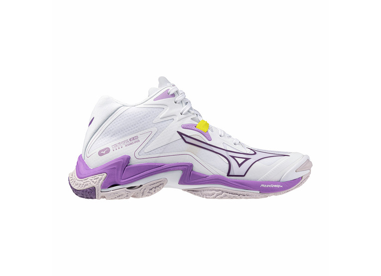 Mizuno Wave Lightning Z8 MID volleybalschoen wit/paars dames
