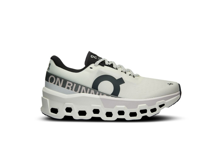 On Cloudmonster 2 loopschoen wit/frost dames