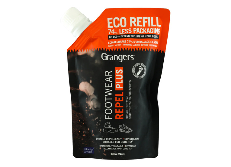 Grangers footwear repel plus eco refill 275ml