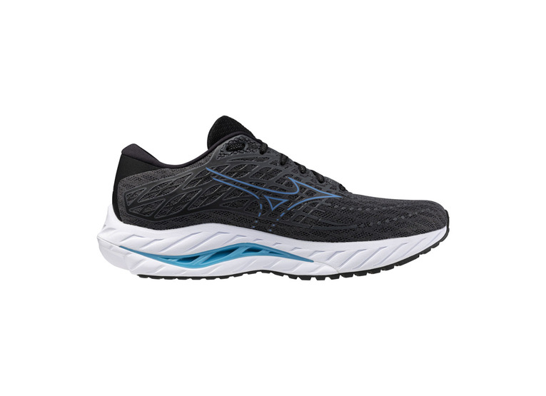 Mizuno Wave Inspire 20 loopschoen heren iron gate/zwart/blauw heren