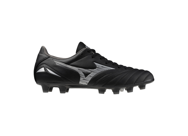 Mizuno Morelia neo pro MD FG voetbalschoen zwart/galaxy zilver