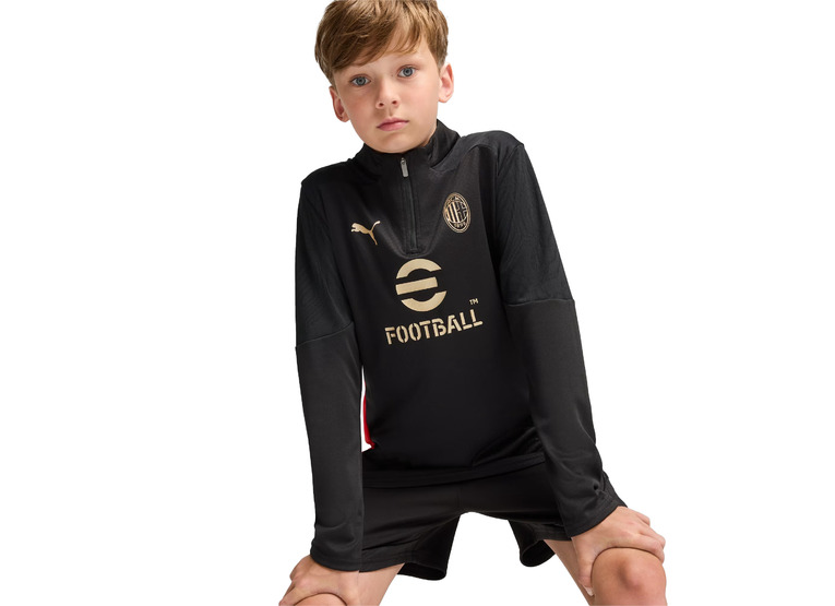 Puma AC Milan trainingstop zwart KIDS