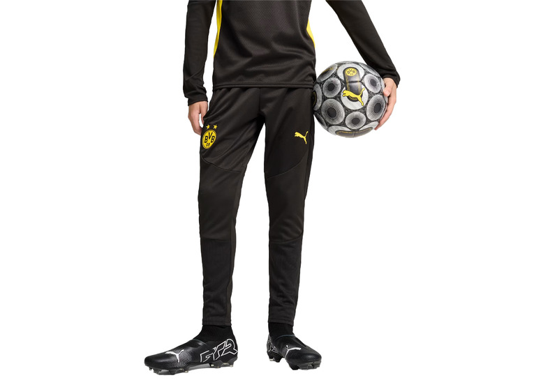 Puma Borussia Dortmund trainingsbroek zwart KIDS