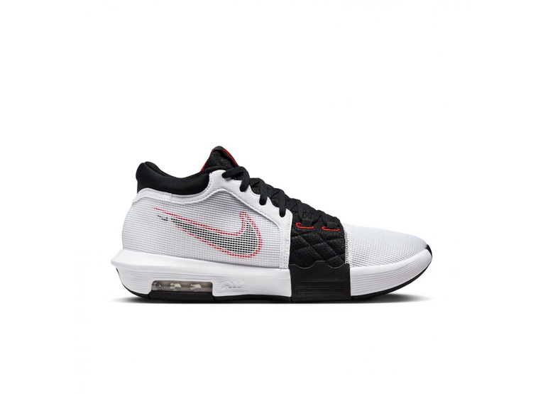 Nike Lebron Witness 8 basketbalschoen wit/zwart/rood