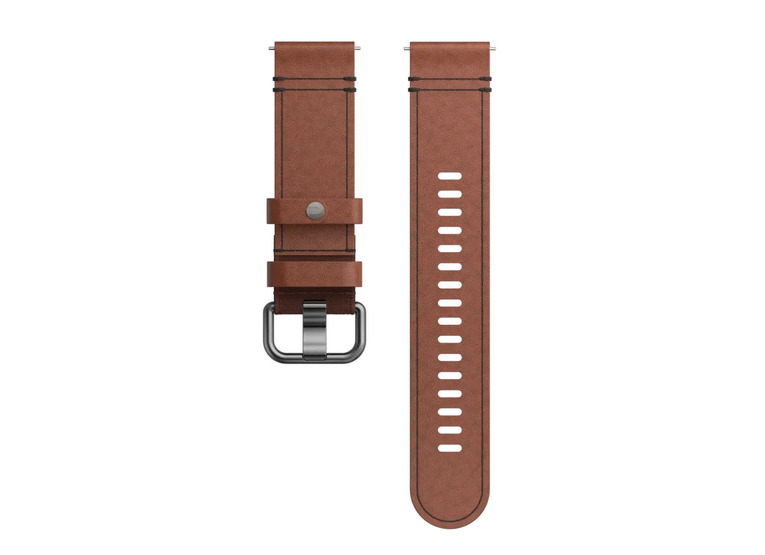 Polar premium leren horlogeband 22mm - maat M/L