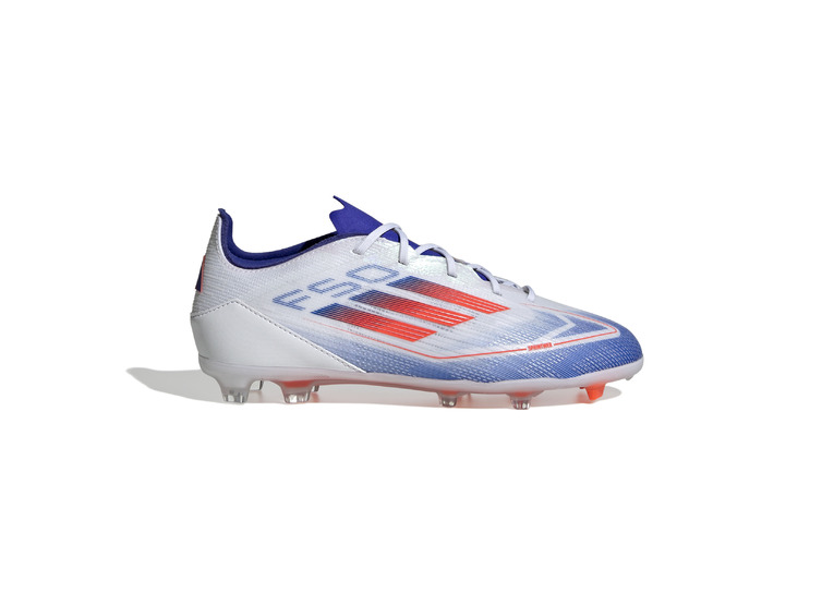Adidas F50 Pro FG voetbalschoen wit/solar red/lucid blue KIDS