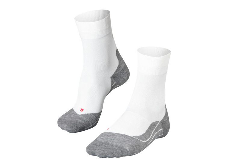 FALKE RU4 Endurance Running Sokken wit/grijs dames