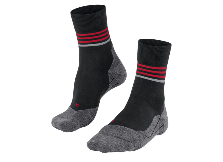 FALKE RU4 Endurance Reflect Running Sokken zwart/rood dames