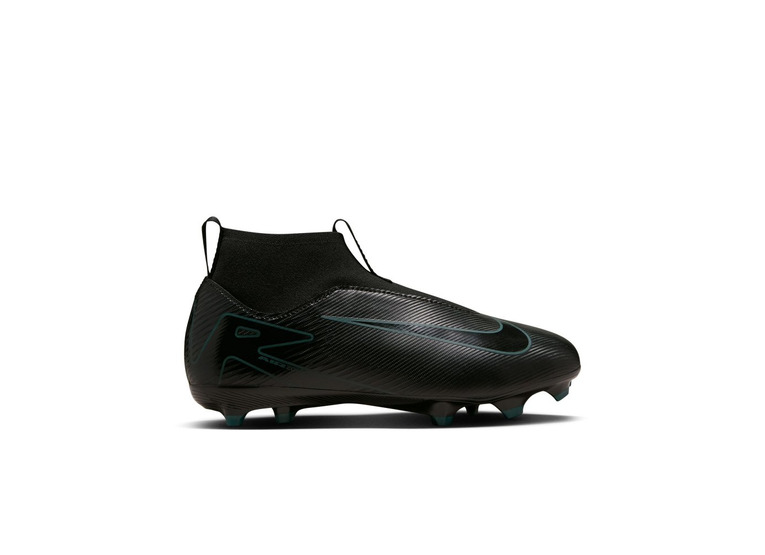 Nike Jr. Mercurial Superfly 10 academy FG/MG voetbalschoen zwart/deep jungle KIDS