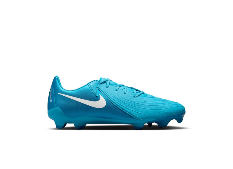 Nike Phantom GX 2 Academy low FG/MG voetbalschoen blue fury/wit