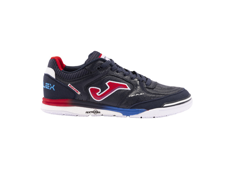 Joma Top Flex Rebound IN voetbalschoen navy/rood