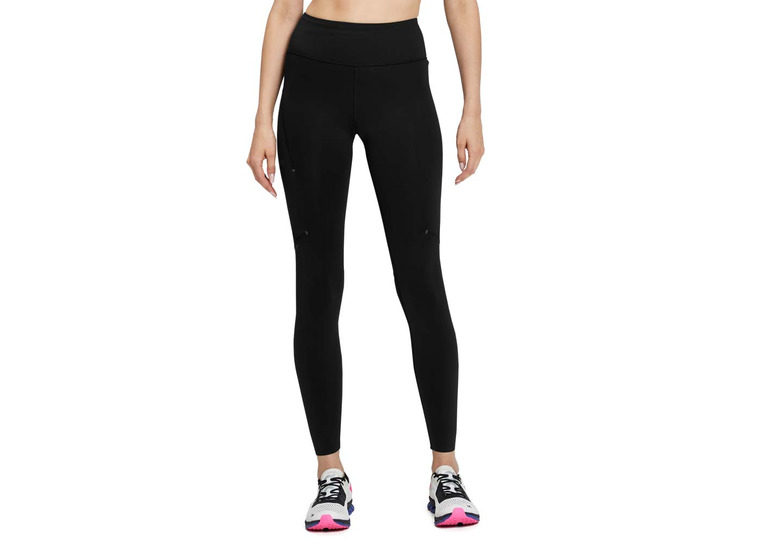 On Perforamnce tights zwart dames