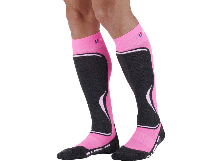 Monnet ACCESS2 skisokken roze unisex Monnet ACCESS2 skisokken roze unisex