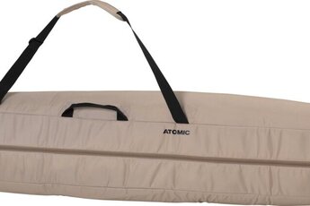 Atomic double ski bag beige/zwart