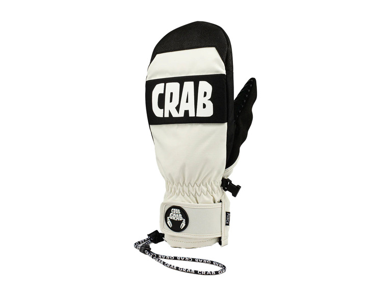 Crab Grab Punch snowboard mitt off white heren