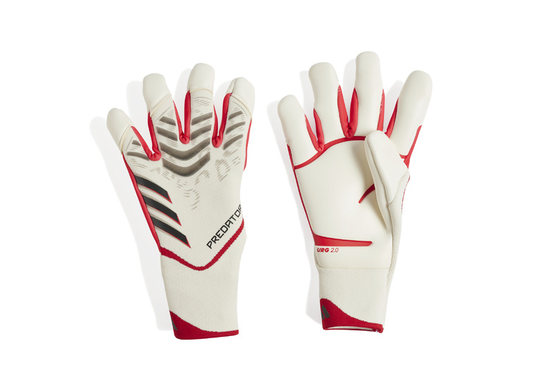 Adidas Predator Pro Hybrid Keepershandschoenen wit/rood