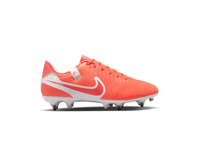 Nike Tiempo Legend 10 academy SG voetbalschoen hot lava/wit