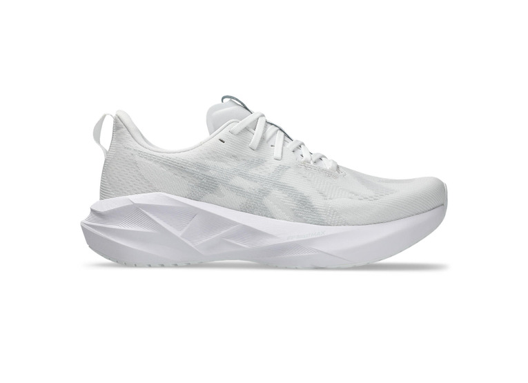 Asics Novablast 5 loopschoen wit/piedmont grey heren