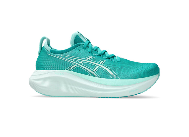 Asics Gel-Nimbus 27 loopschoen wave teal/illuminate mint dames