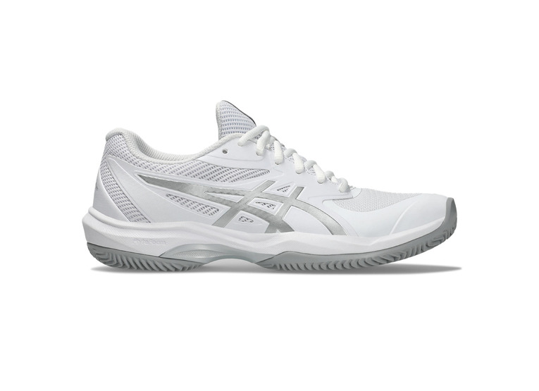 Asics Game FF Clay/OC tennisschoen wit/pure silver dames