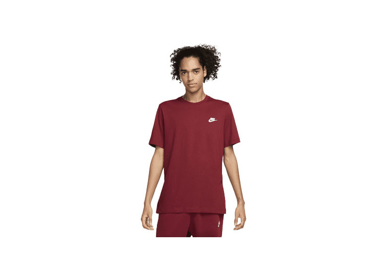 Nike Sportswear Club T-shirt team red heren
